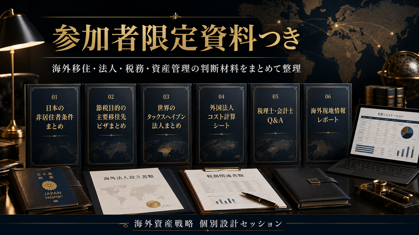 海外資産戦略 個別設計セッション 参加者限定資料