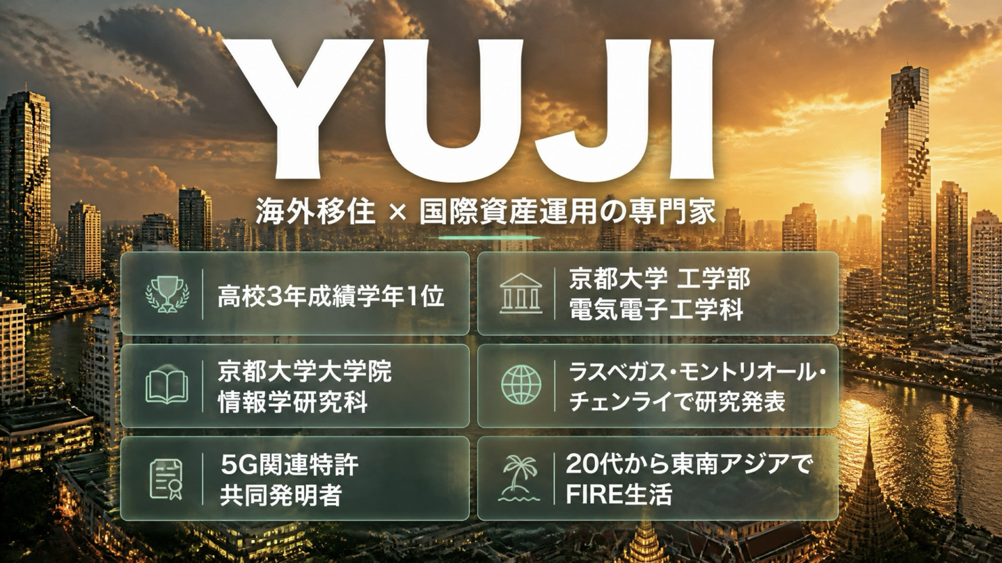 海外移住と国際資産運用を扱う水谷侑二のプロフィール