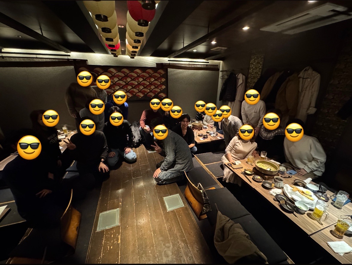 日本・京都で開催した懇親会の集合写真